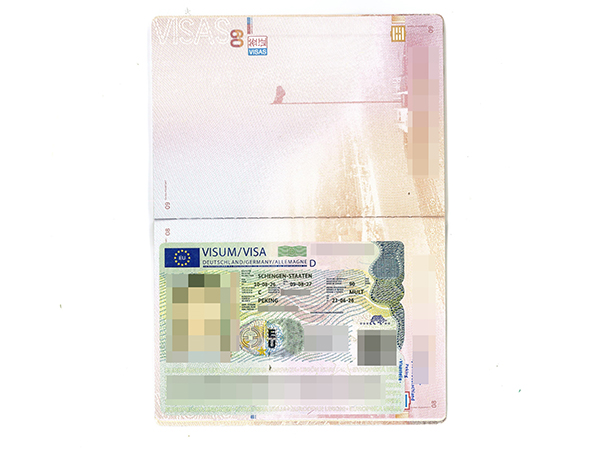 German multiple-entry family visit visa for one year