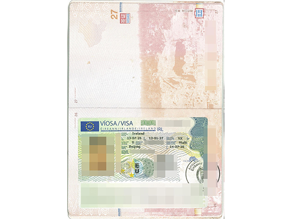 Irish work visa