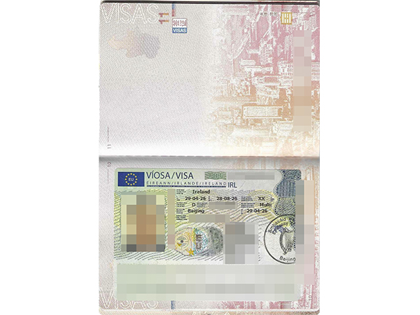Irish work visa