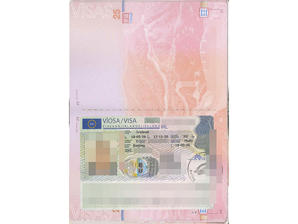 Irish work visa