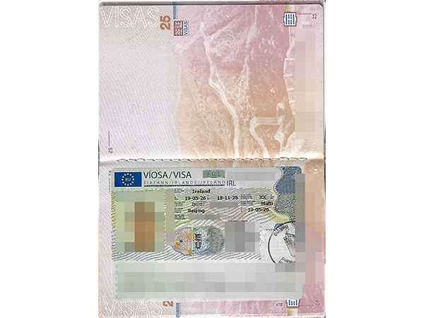 Irish work visa