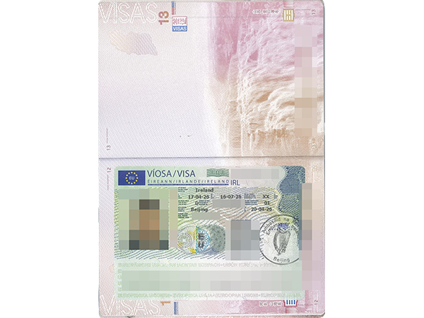 Irish work visa